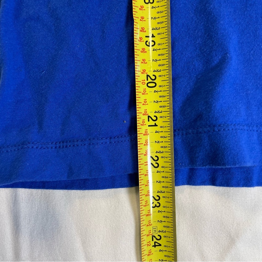 Nike Blue Baseball Graphic Tee Youth Large Athletic T Shirt - Picture 5 of 6